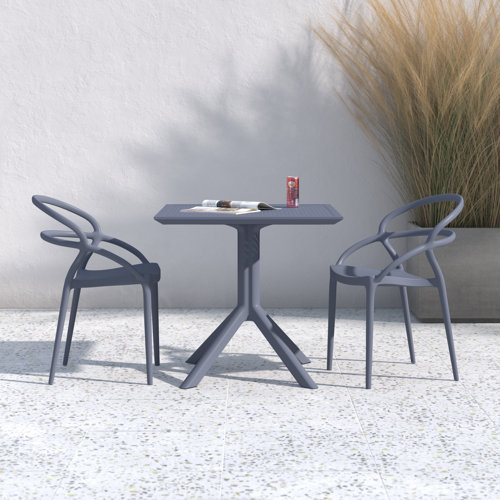 Farrah Square 2 Person Outdoor Dining Set AllModern